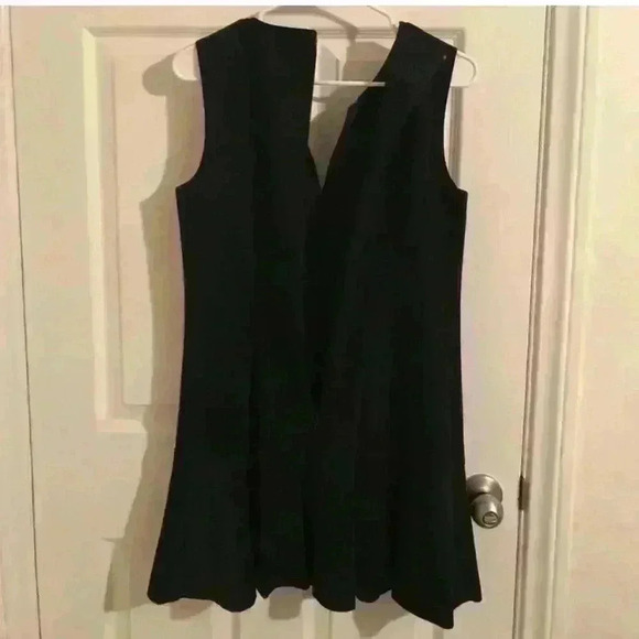 BCBGMAXAZRIA Black Faux Suede Adelene Dress - Picture 4 of 4